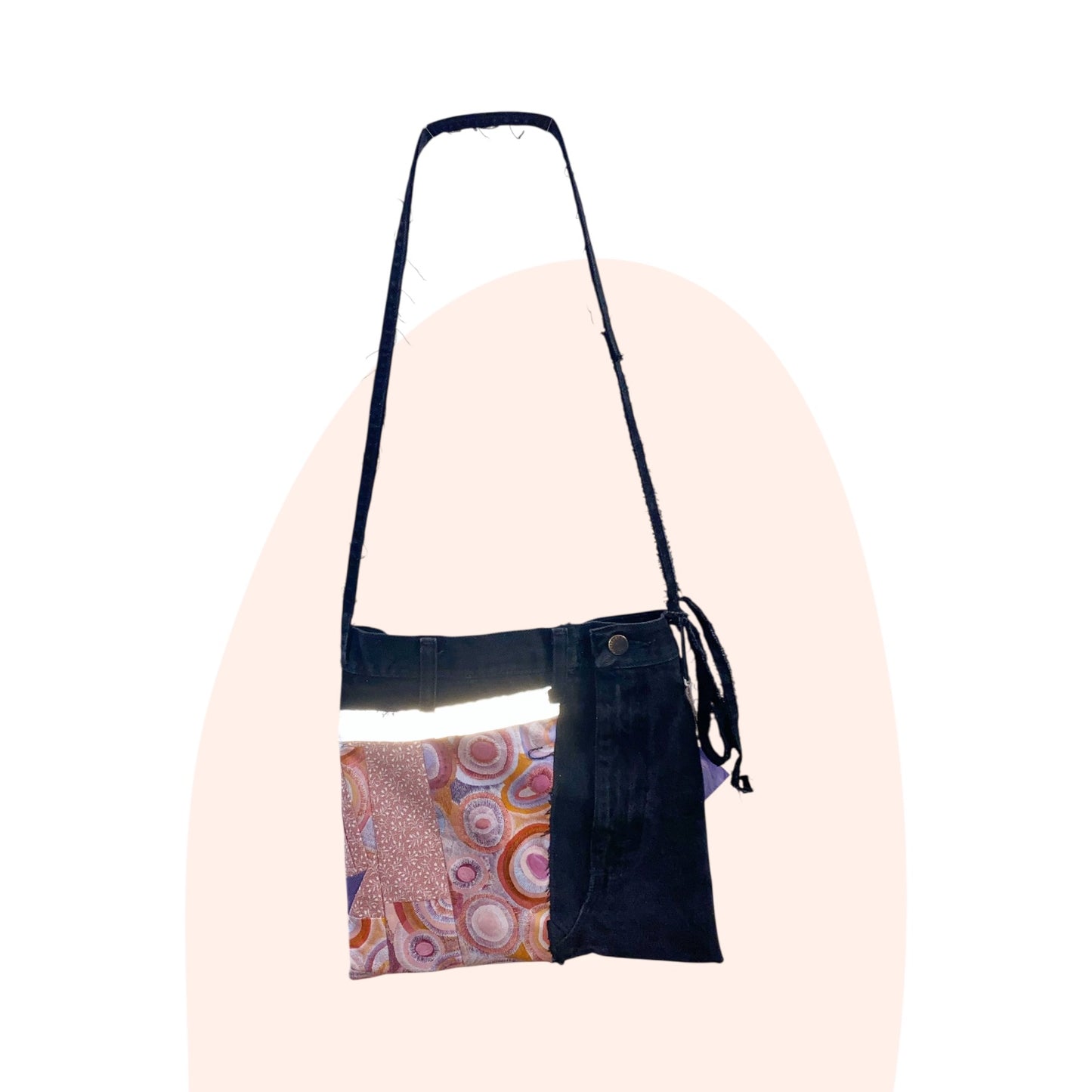 Upcycled Denim Bag #48