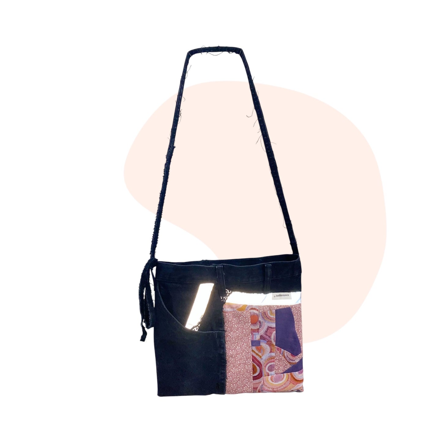 Upcycled Denim Bag #48