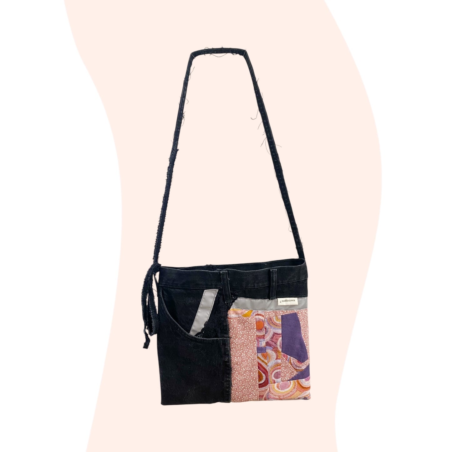 Upcycled Denim Bag #48