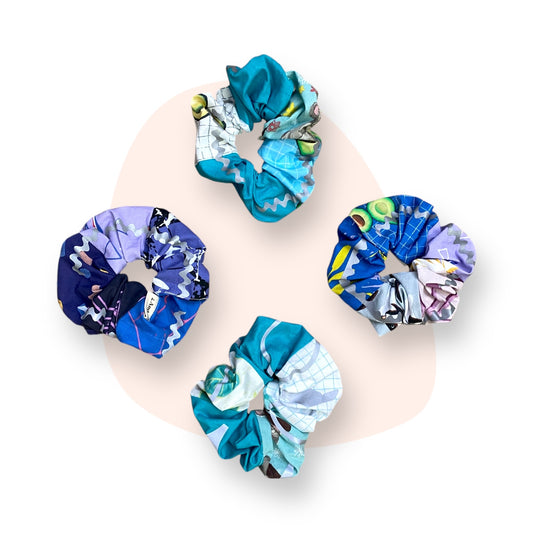 Reflective Scrunchie Bracelet - Cool Tones