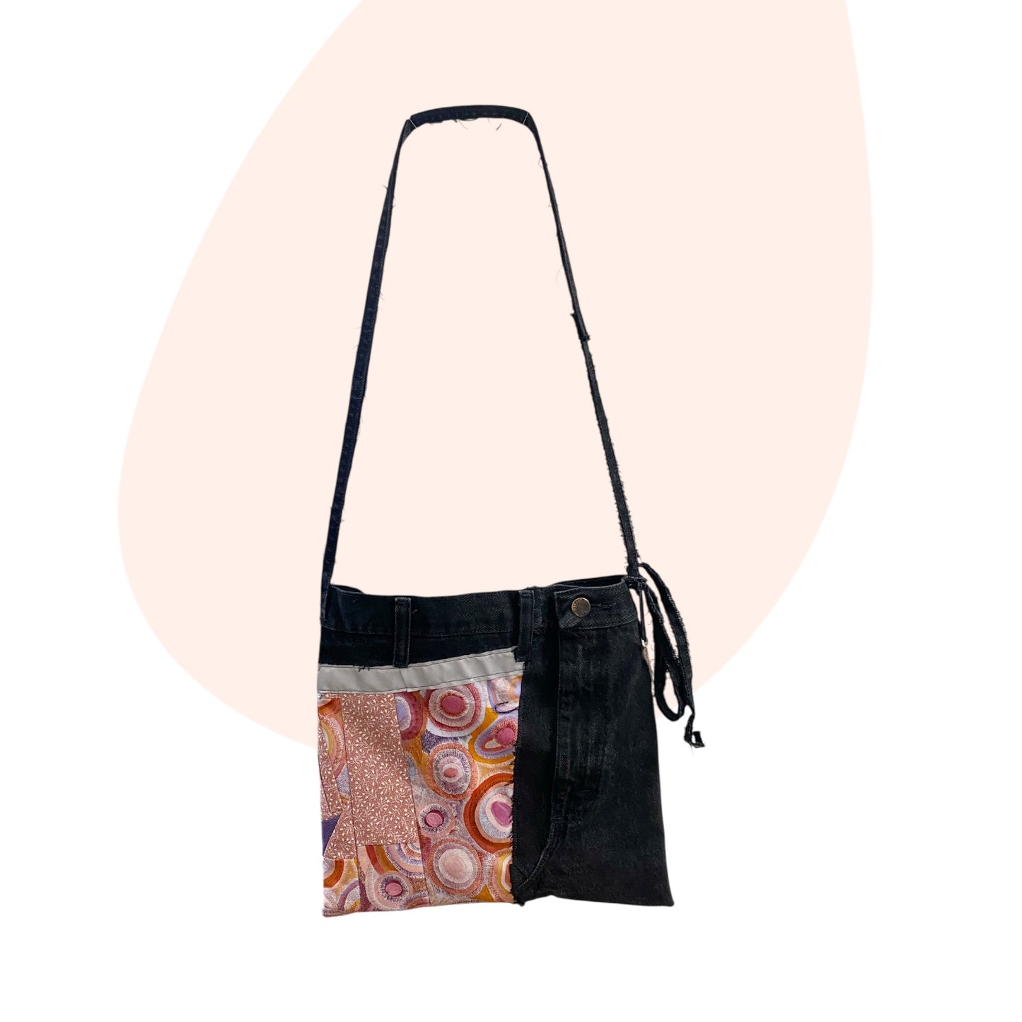Upcycled Denim Bag #48