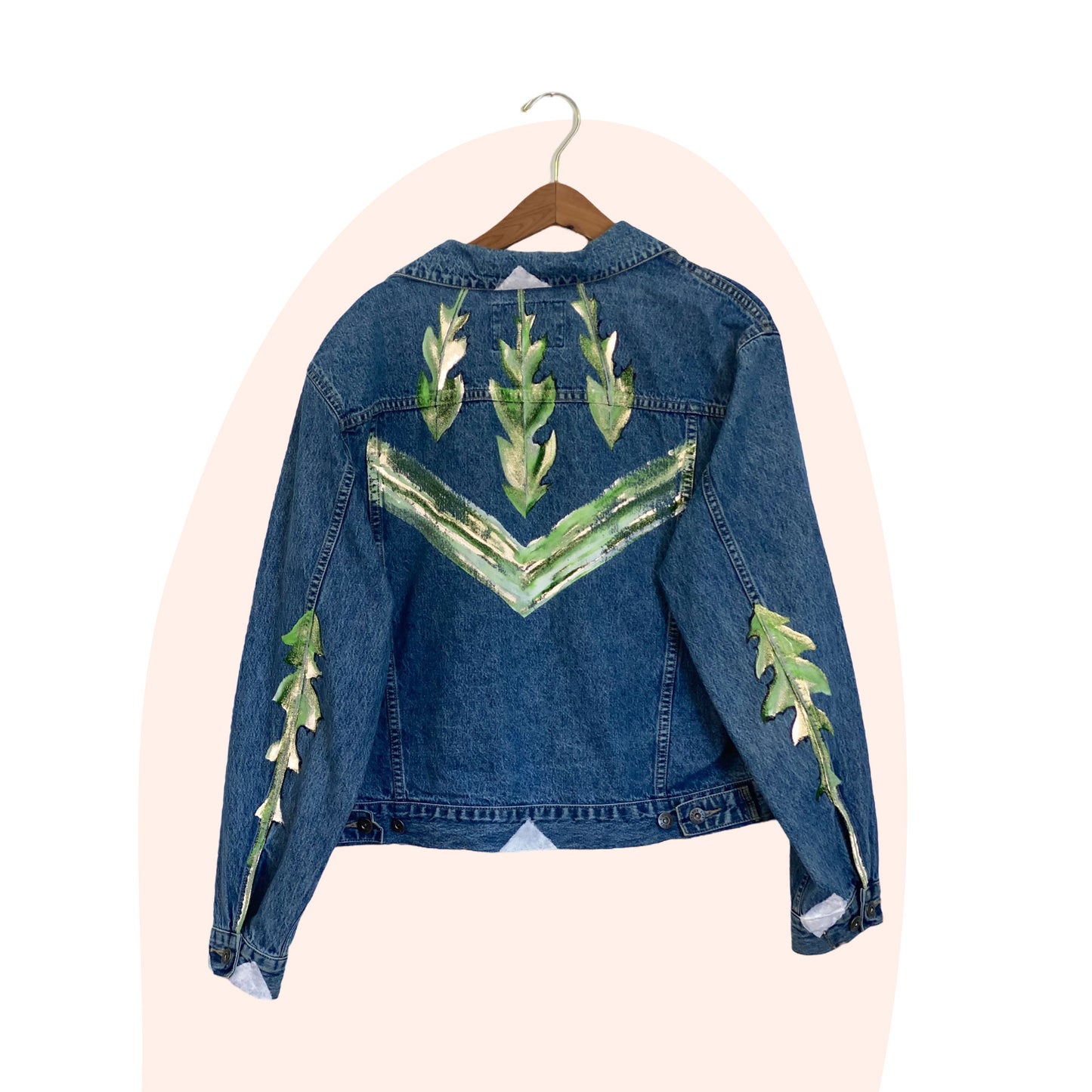 Reflective Jacket #15 - Dandelion Dream - Size M