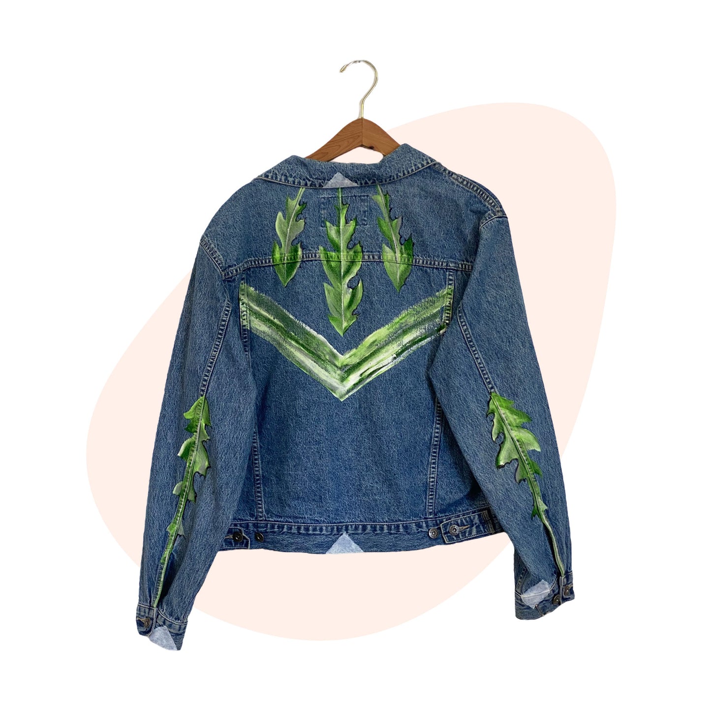 Reflective Jacket #15 - Dandelion Dream - Size M