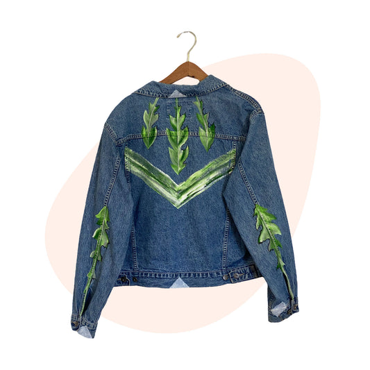 Reflective Jacket #15 - Dandelion Dream - Size M